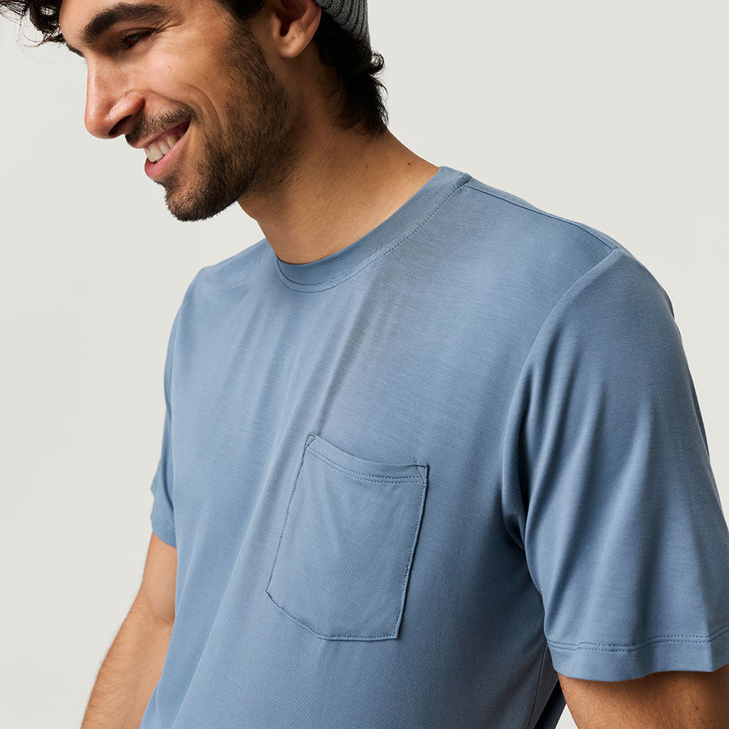 Slate Men's Pocket Tee