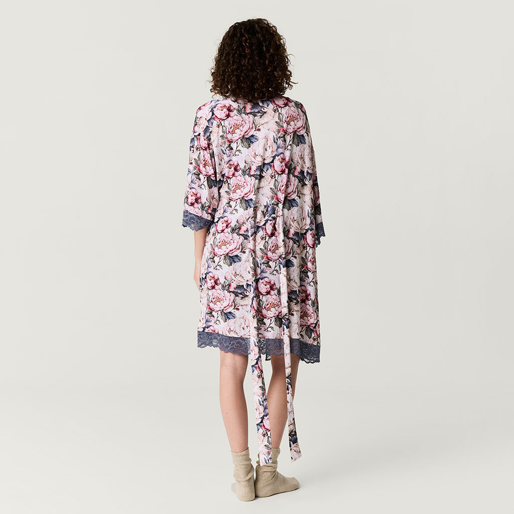 Aster Women's Lace Robe