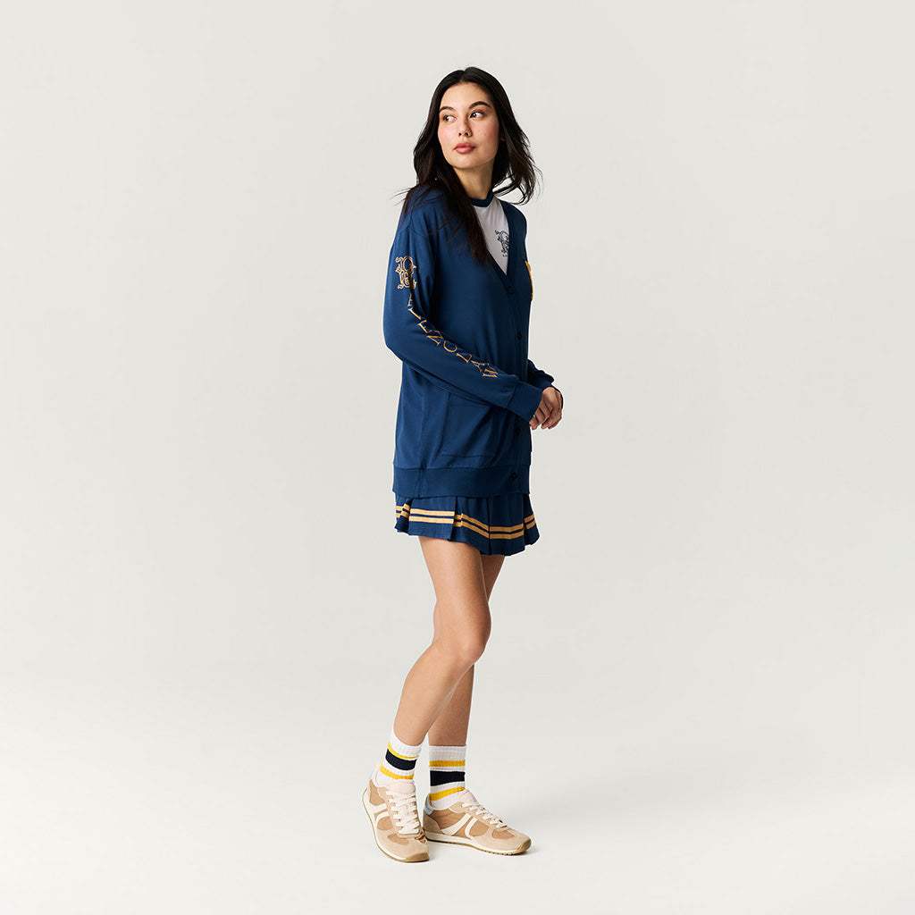 Ravenclaw Varsity League Women's French Terry Varsity Cardigan