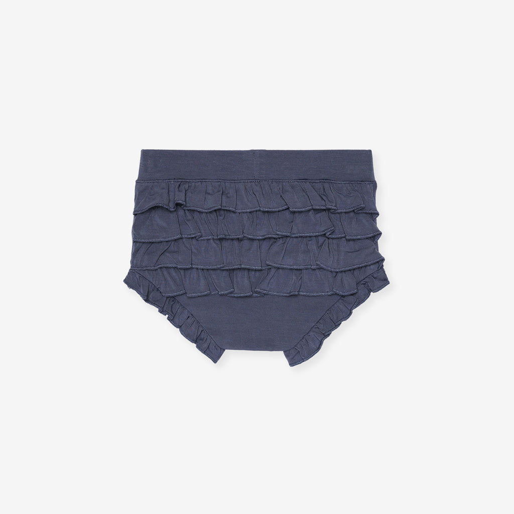 Aster Peplum Ruffled Bummie Set
