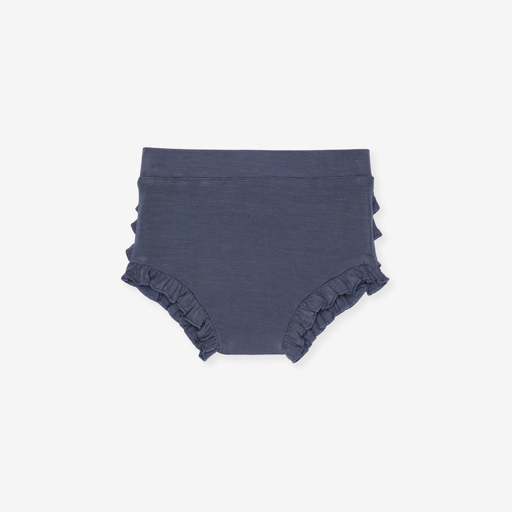 Aster Peplum Ruffled Bummie Set