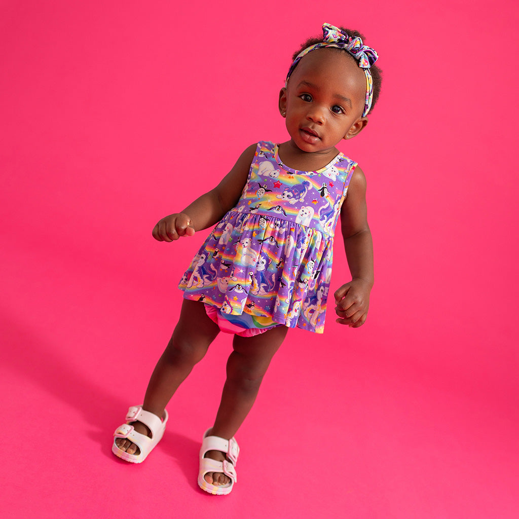 Lisa Frank® Tikanni Peplum Bummie Set
