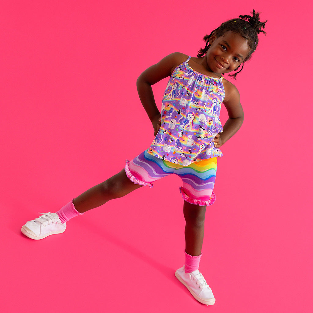 Lisa Frank® Tikanni Top Ruffled Short Set