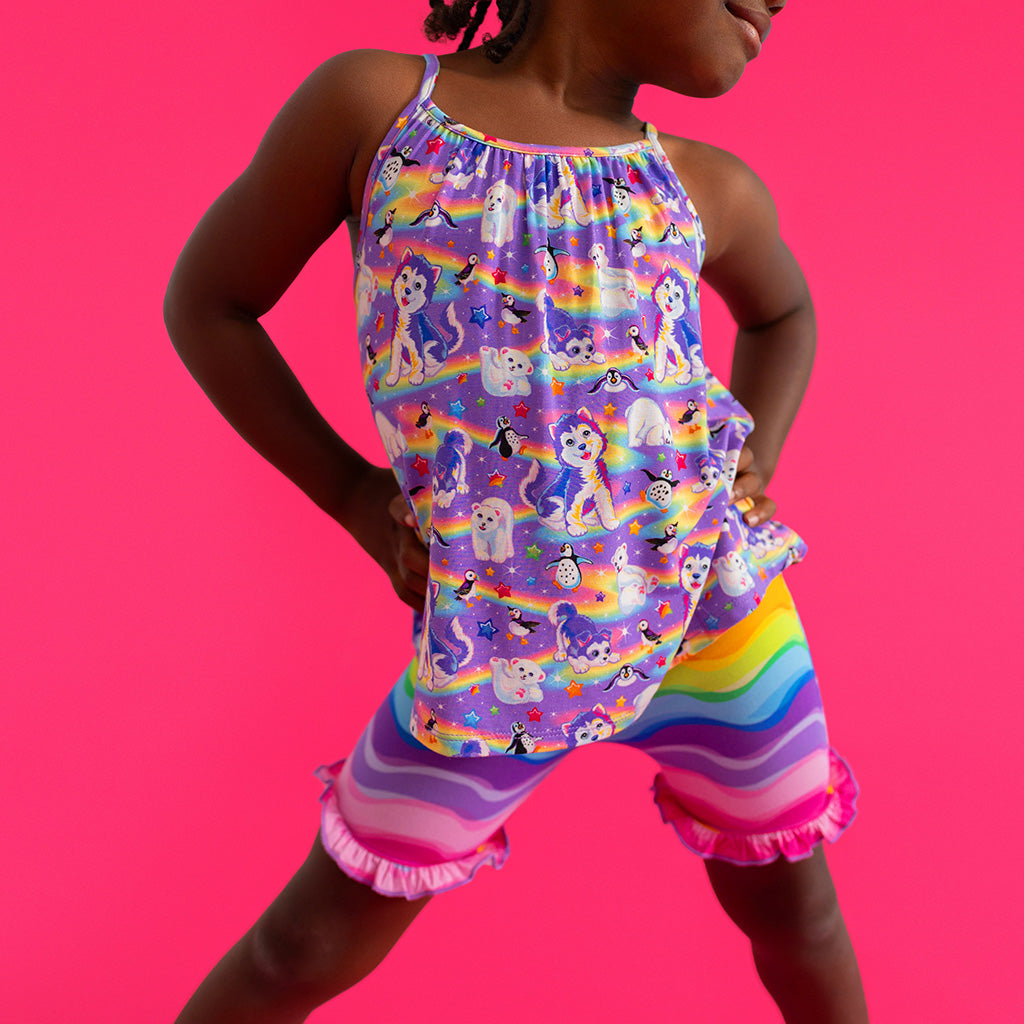 Lisa Frank® Tikanni Top Ruffled Short Set