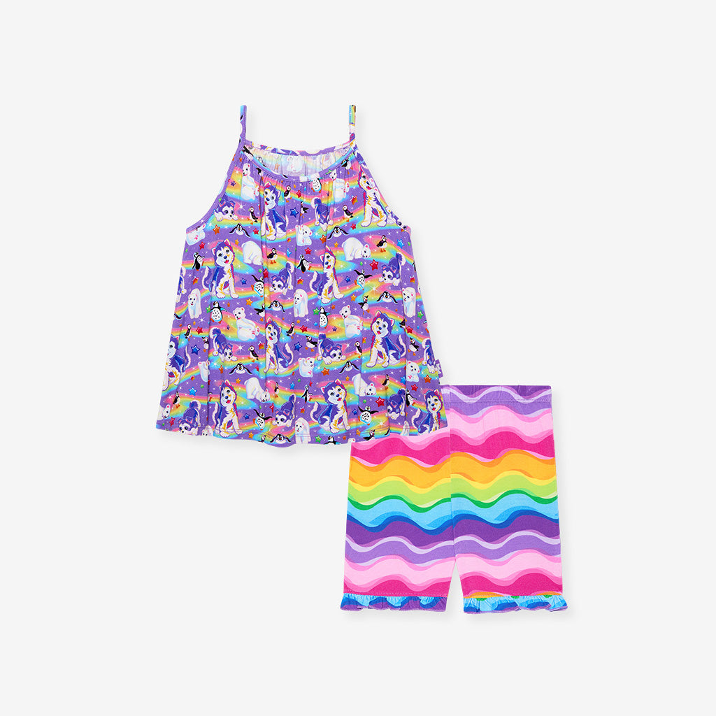 Lisa Frank® Tikanni Top Ruffled Short Set