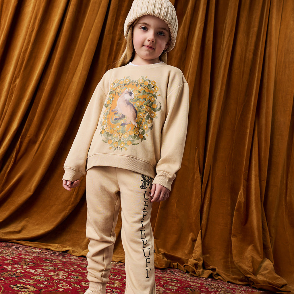 Hufflepuff Varsity League Fleece Sweatshirt Jogger Set