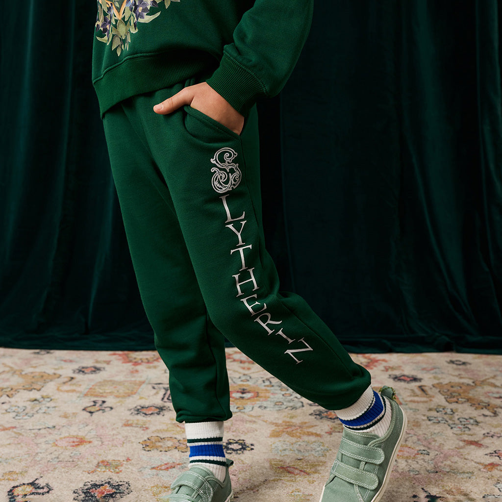 Slytherin Varsity League Fleece Sweatshirt Jogger Set