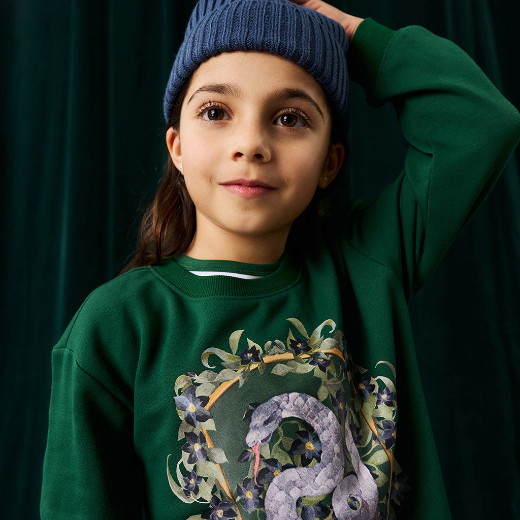 Slytherin Varsity League Fleece Sweatshirt Jogger Set