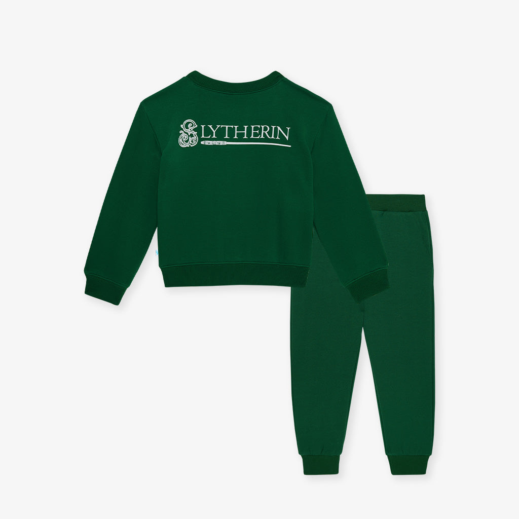 Slytherin Varsity League Fleece Sweatshirt Jogger Set