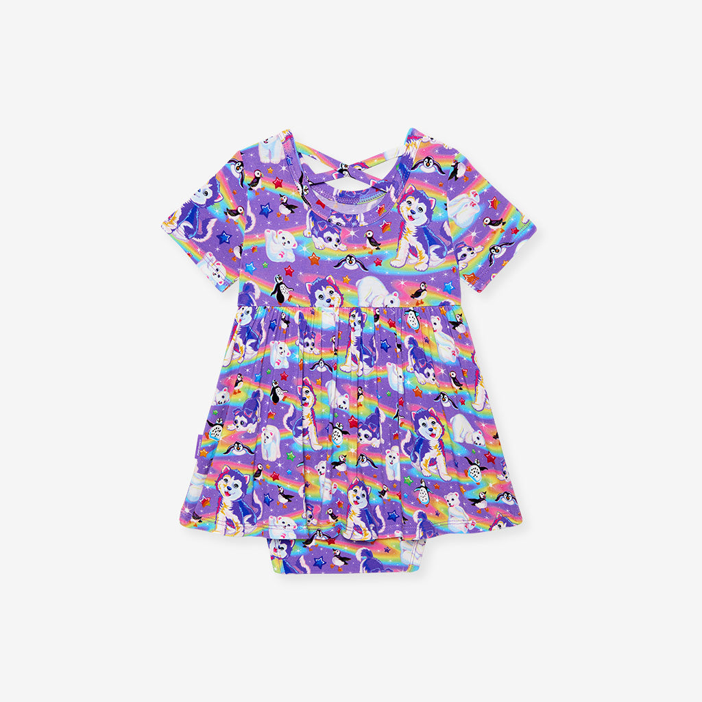 Lisa Frank® Tikanni Criss-Cross Twirl Bodysuit Dress