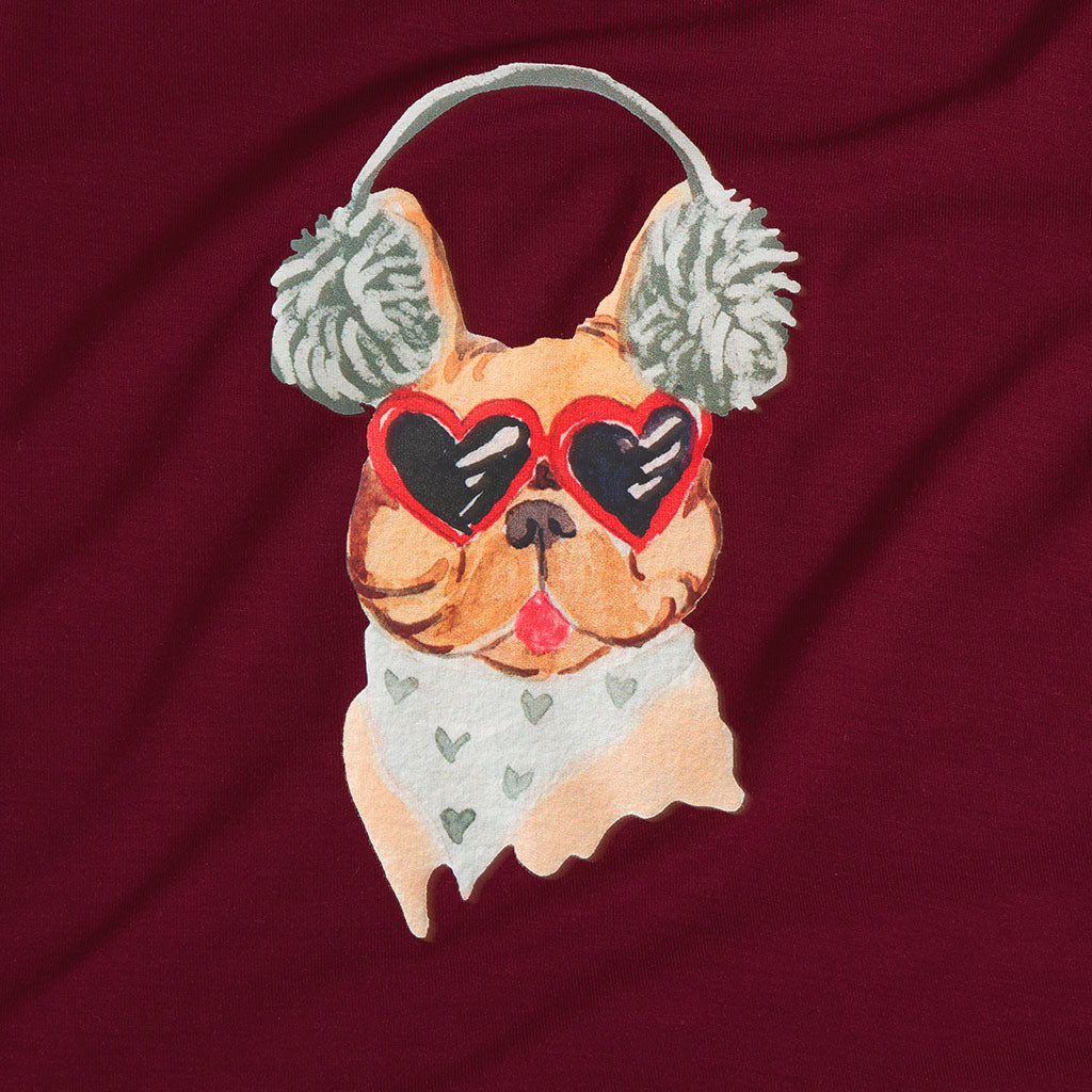 Chill Frenchie Ruffled Top