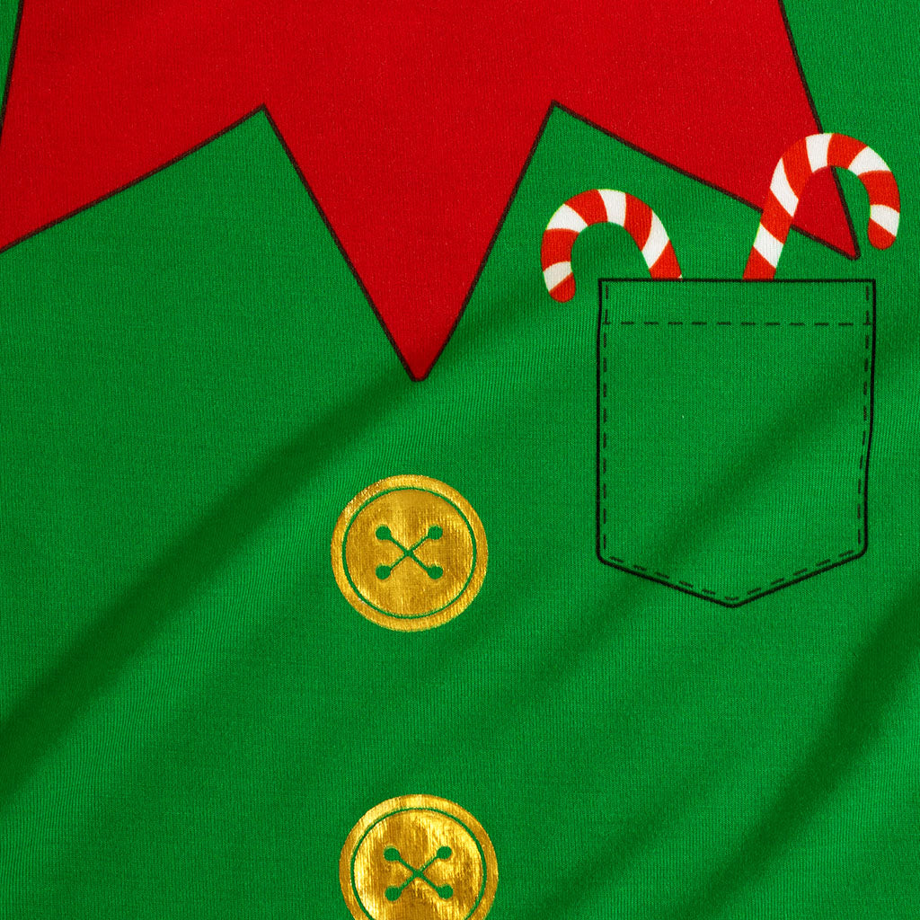 Jolly Elf Classic Pajama Set