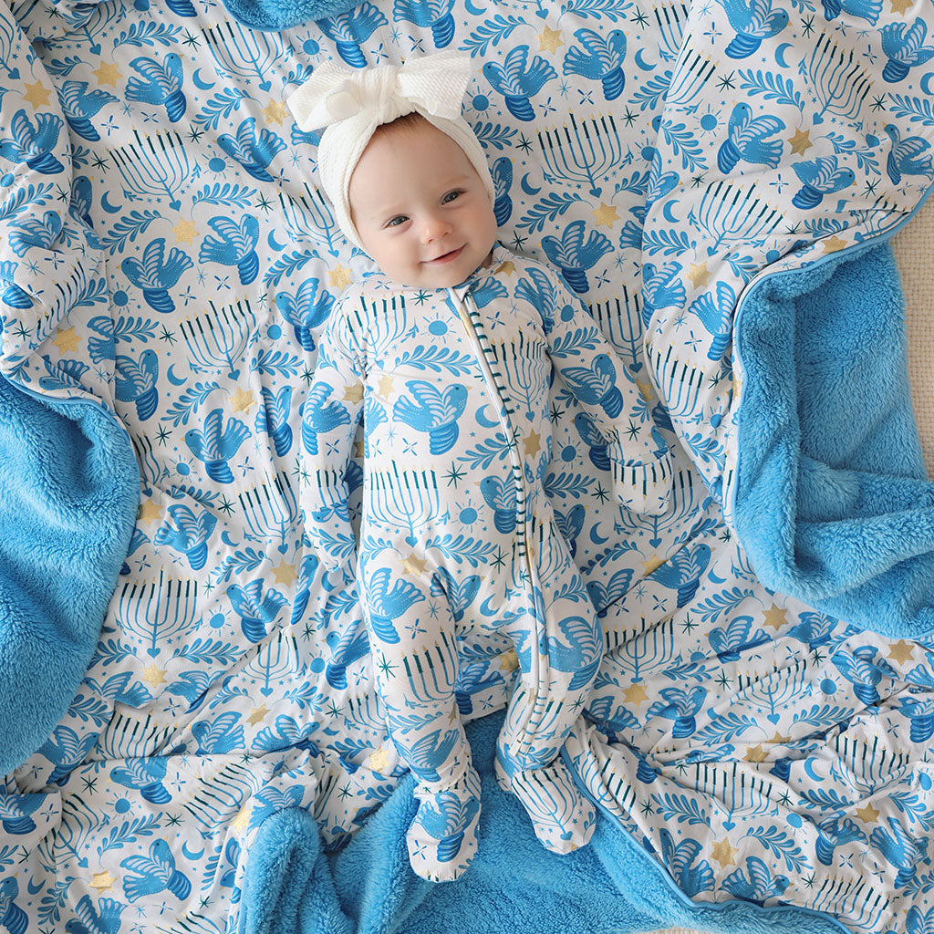 Lior Footie Zippered One Piece