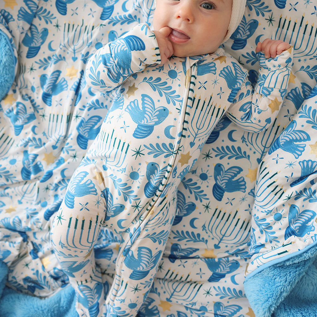 Lior Footie Zippered One Piece