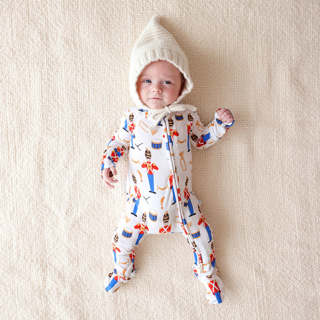 Bastian Footie Zippered One Piece