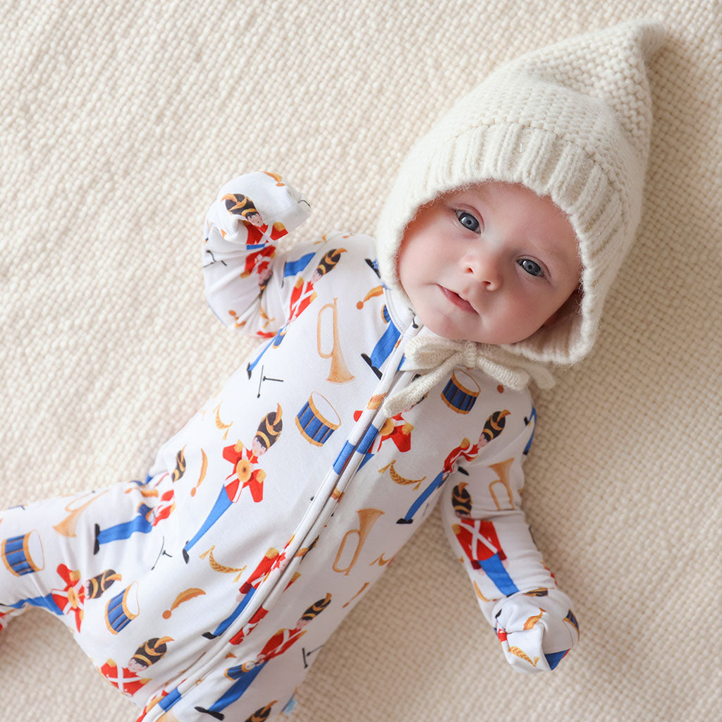Bastian Footie Zippered One Piece