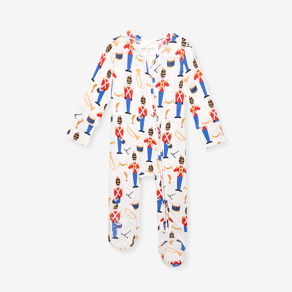 Bastian Footie Zippered One Piece