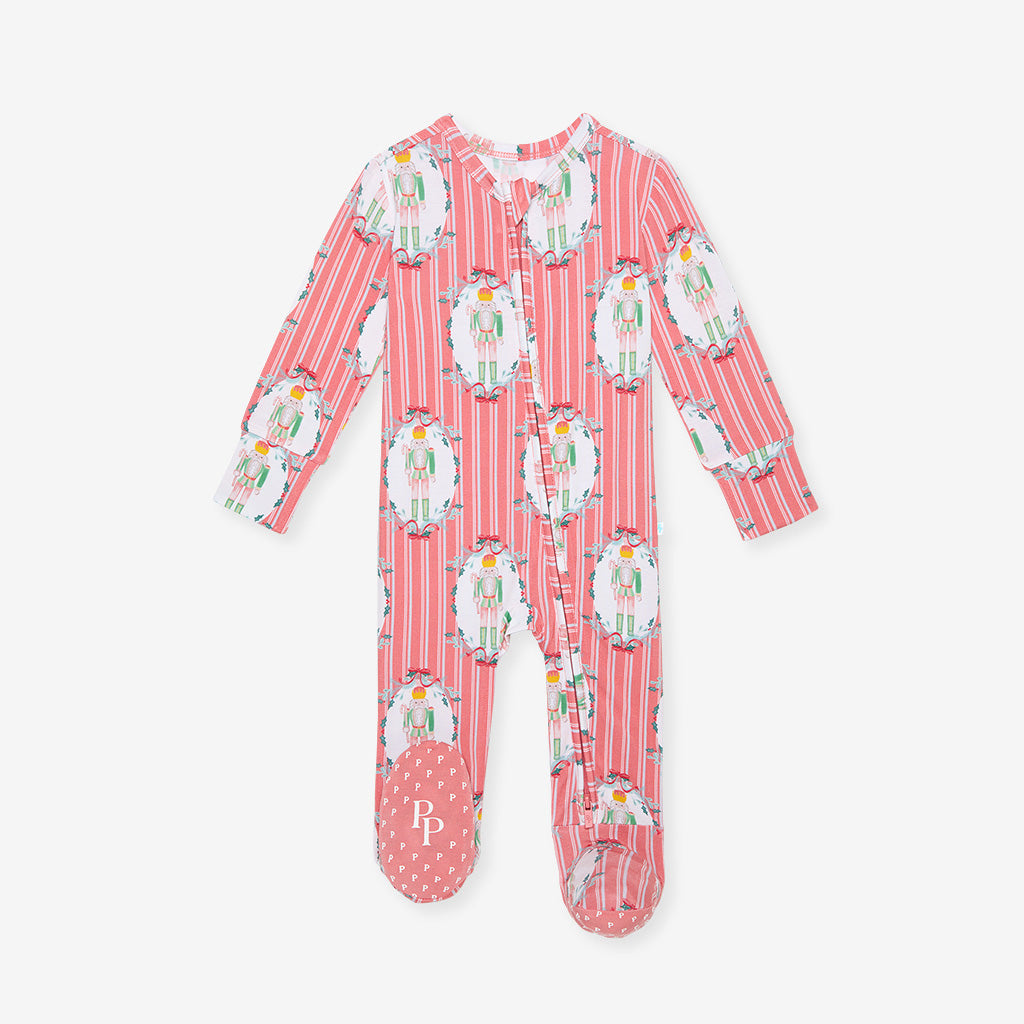 Sable Footie Zippered One Piece