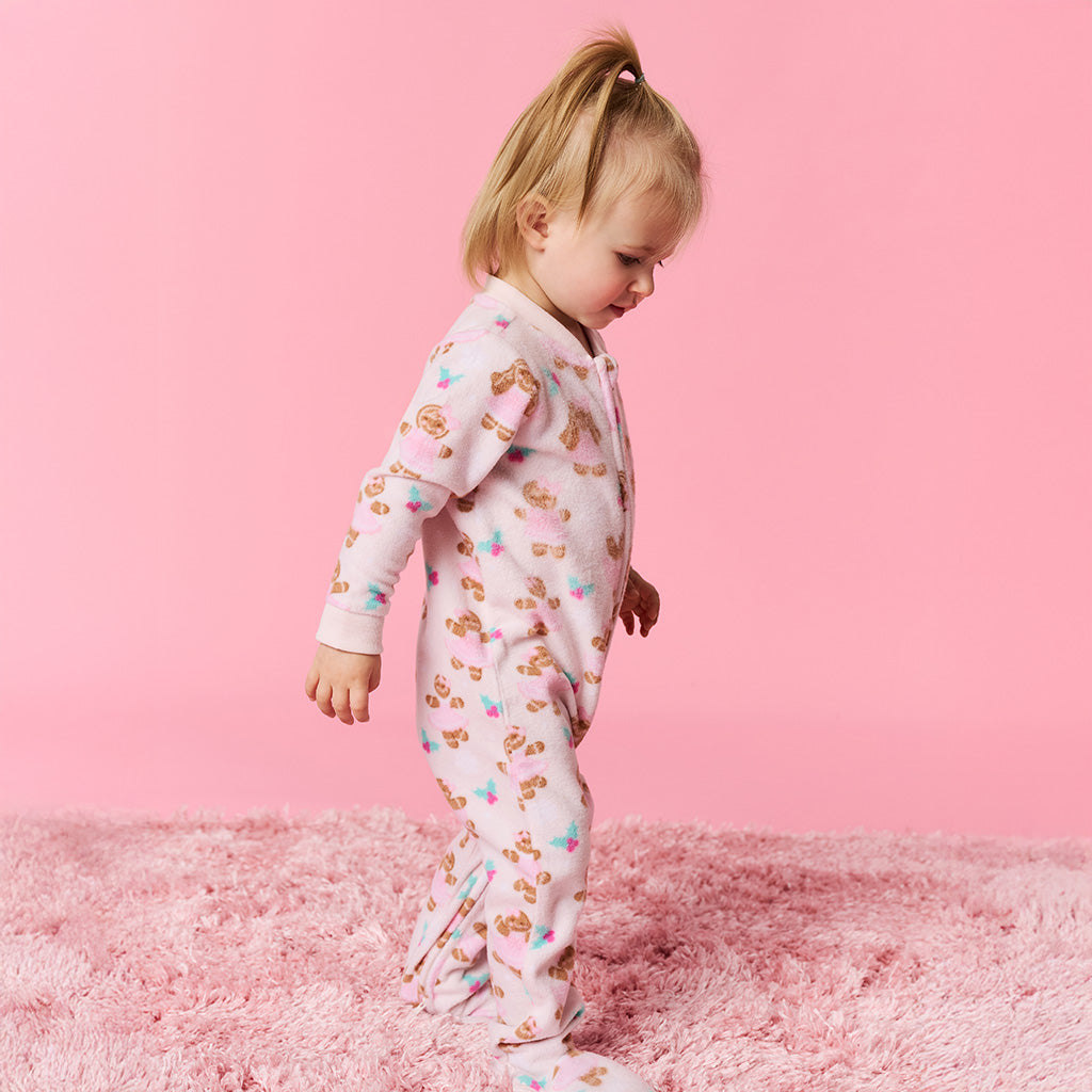 Ginger Posh Microfleece Zippered One Piece