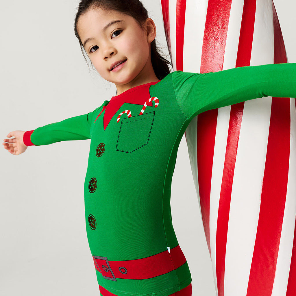 Jolly Elf Classic Pajama Set