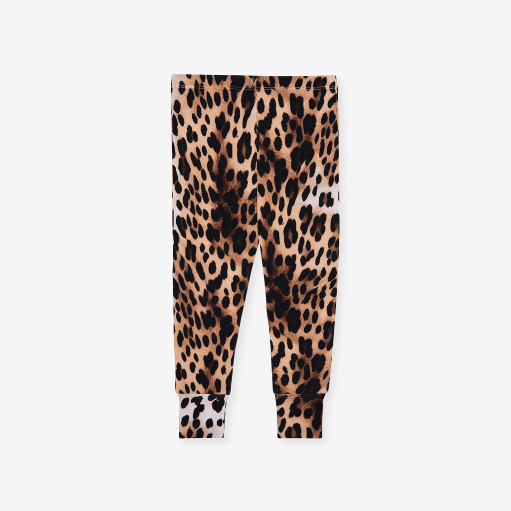 Loretta Leopard Classic Pajama Set