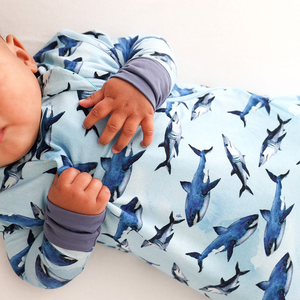 Sharks Sleeveless Sleep Bag