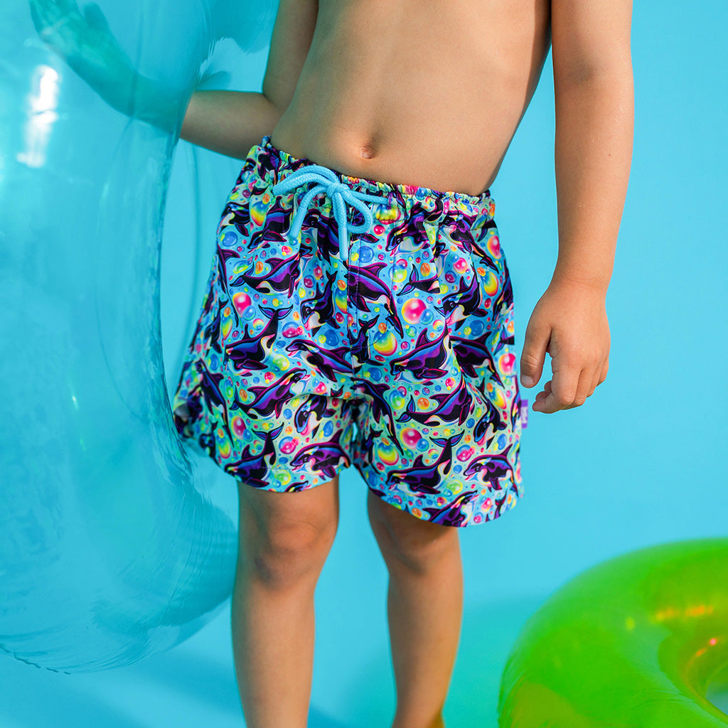 Lisa Frank® Max Splash Swim Trunks