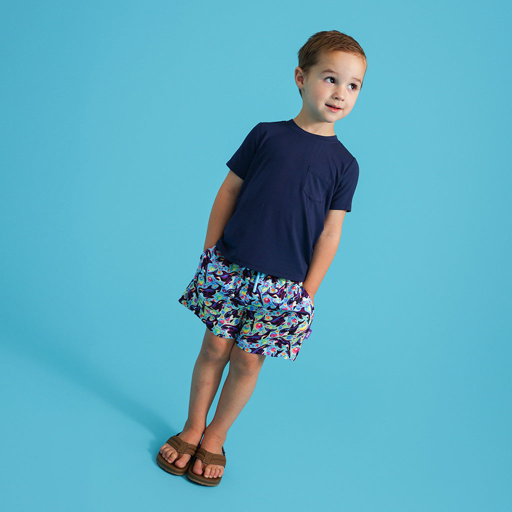 Lisa Frank® Max Splash Swim Trunks
