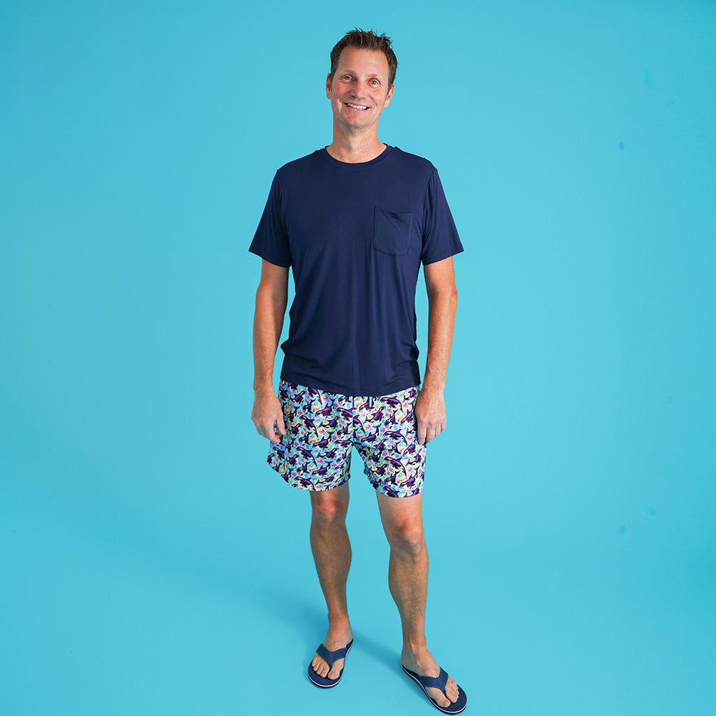 Lisa Frank® Max Splash Men's Swim Trunks