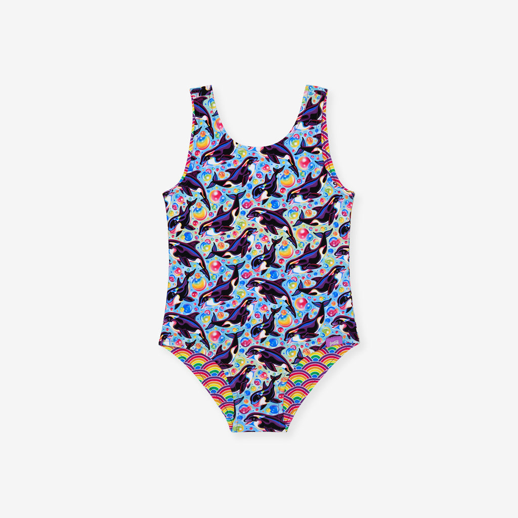 Lisa Frank® Max Splash Reversible One Piece Swimsuit