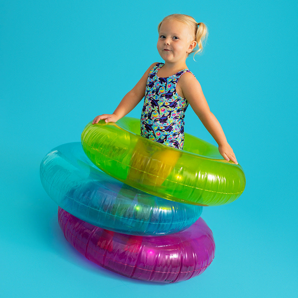 Lisa Frank® Max Splash Reversible One Piece Swimsuit