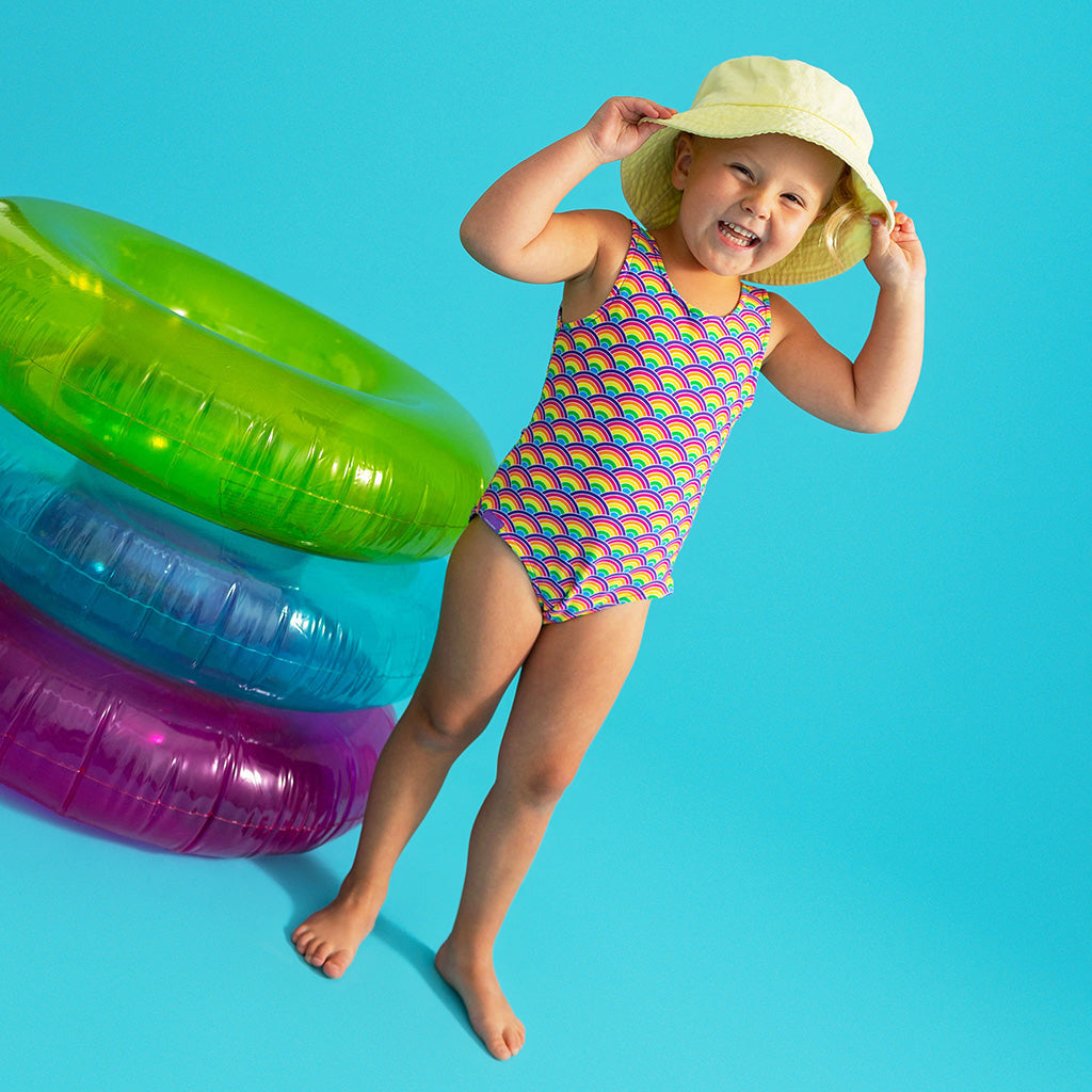 Lisa Frank® Max Splash Reversible One Piece Swimsuit