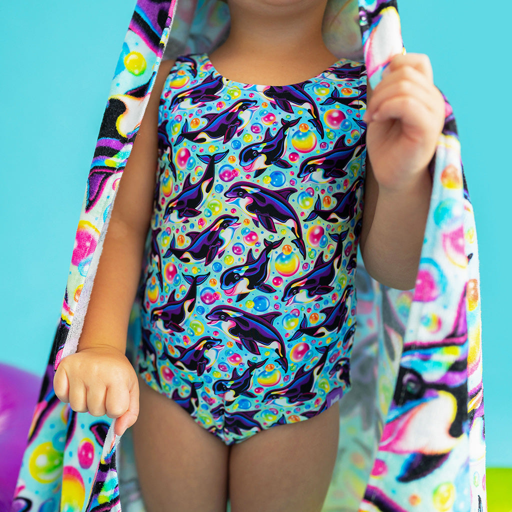 Lisa Frank® Max Splash Reversible One Piece Swimsuit