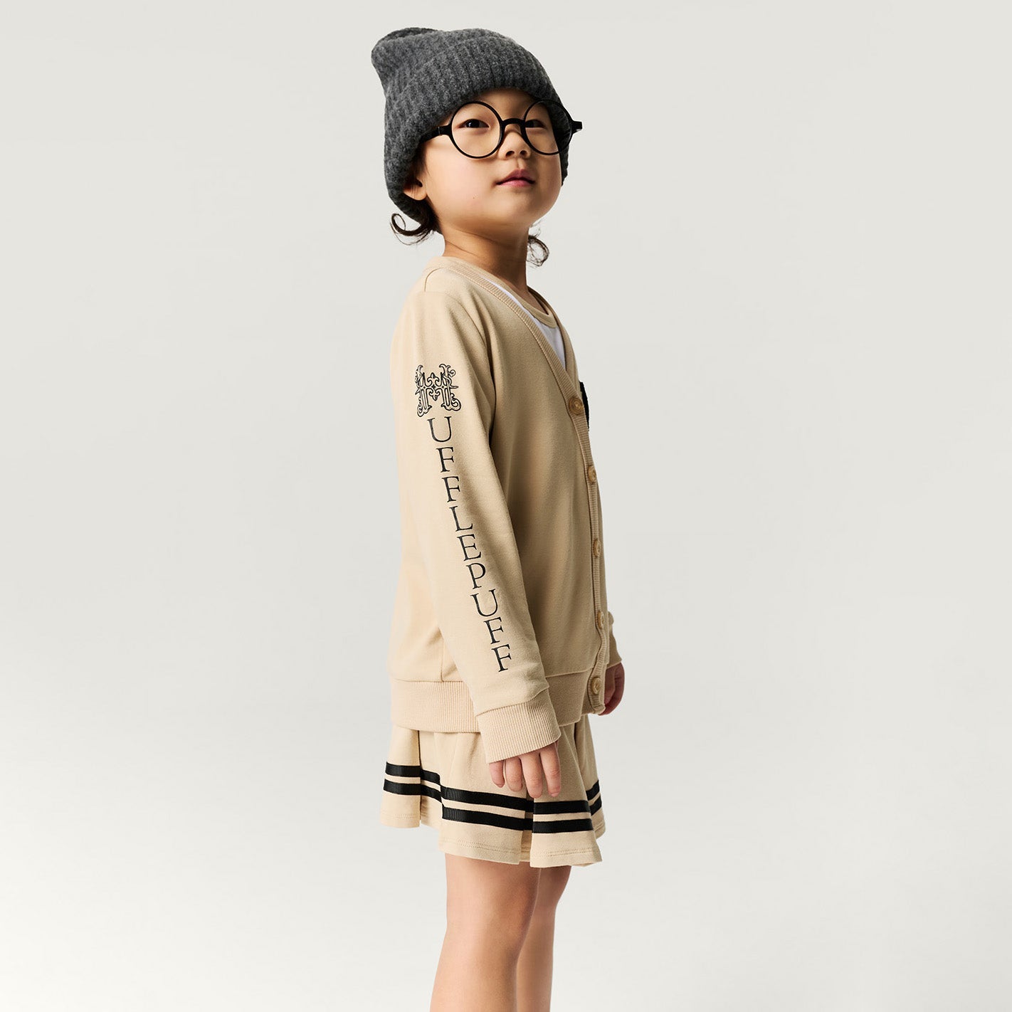 Hufflepuff Varsity League French Terry Varsity Cardigan