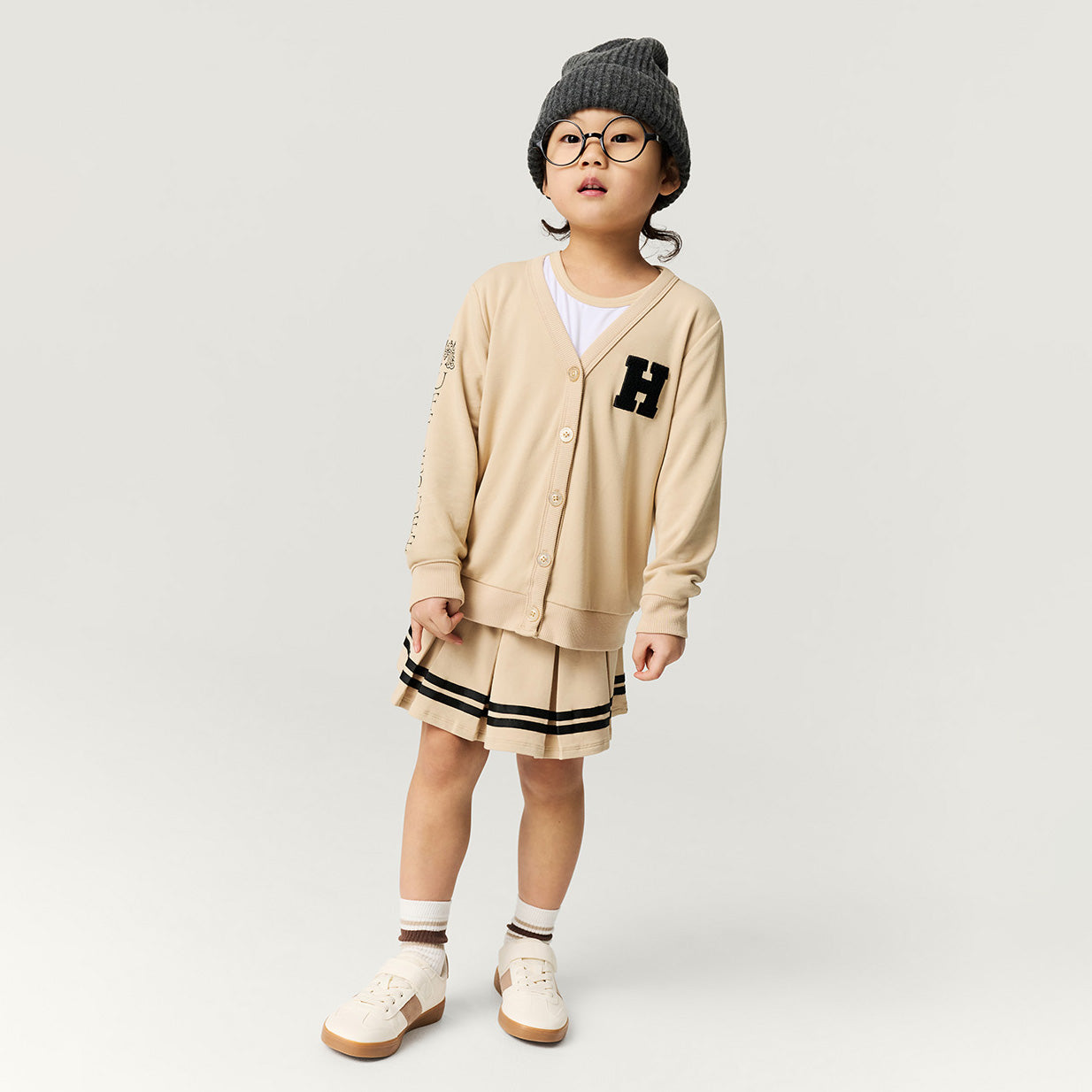 Hufflepuff Varsity League French Terry Varsity Cardigan