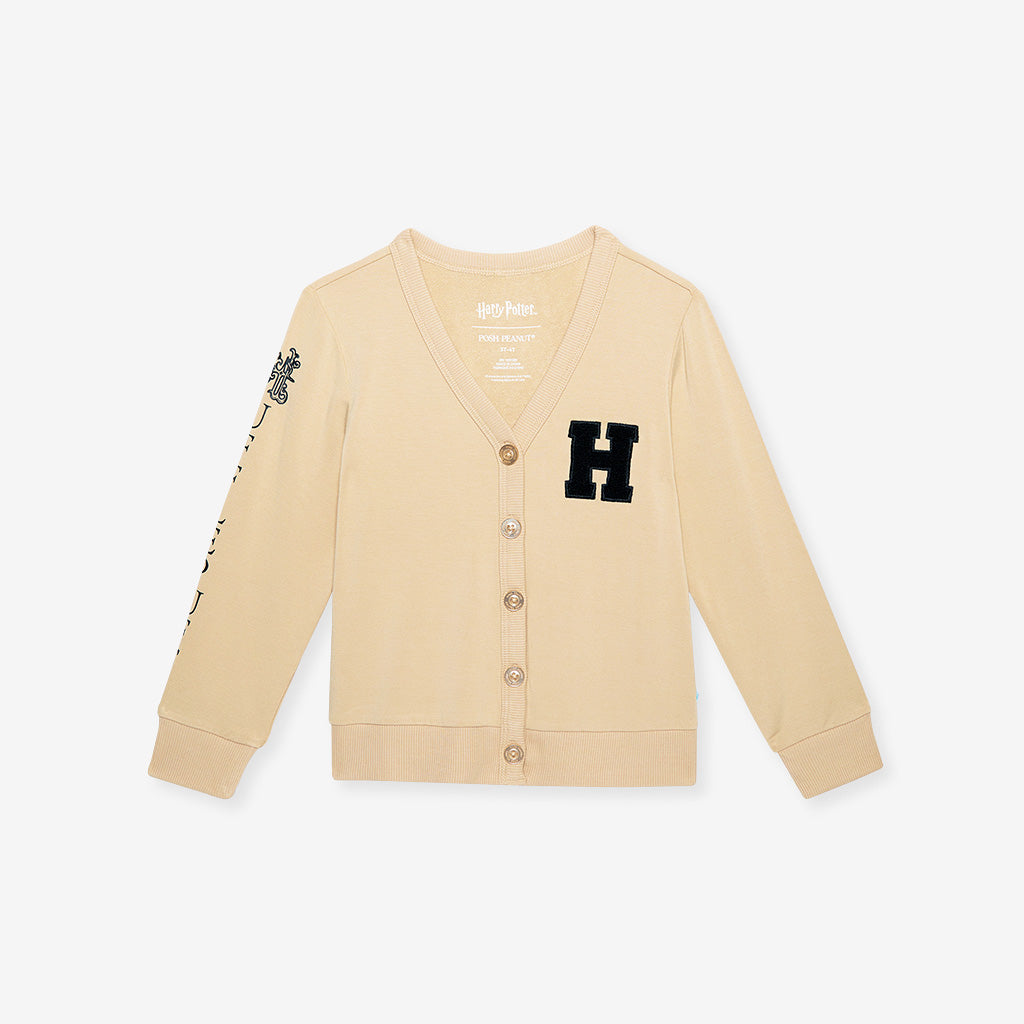 Hufflepuff Varsity League French Terry Varsity Cardigan