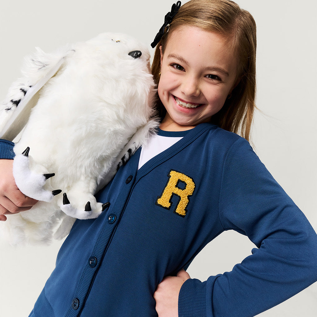Ravenclaw Varsity League French Terry Varsity Cardigan