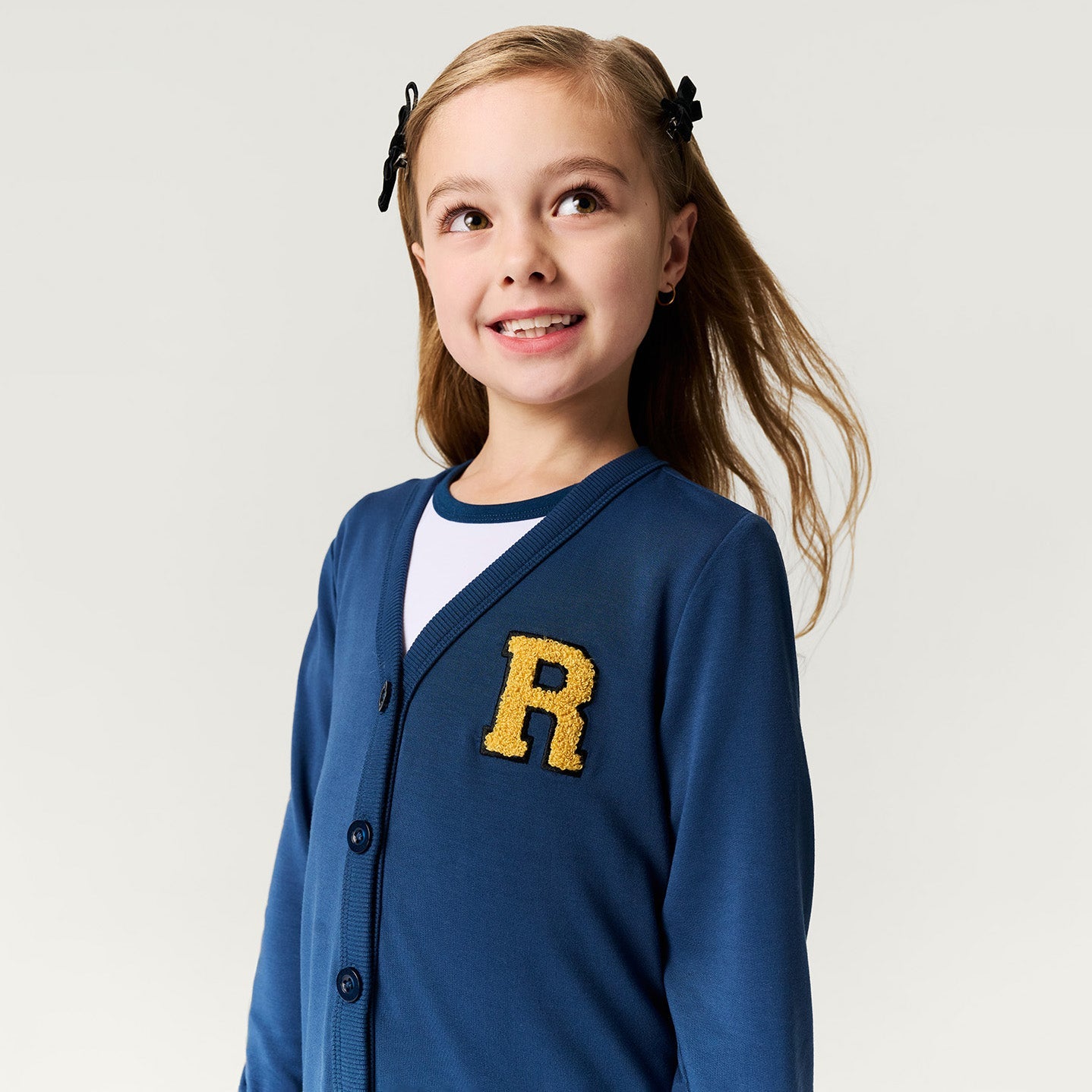 Ravenclaw Varsity League French Terry Varsity Cardigan