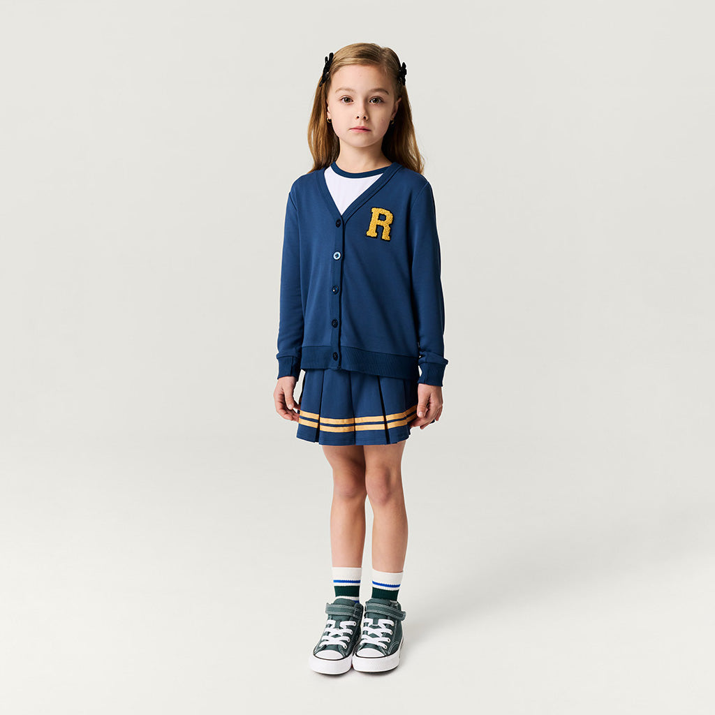 Indigo Varsity League French Terry Varsity Skort