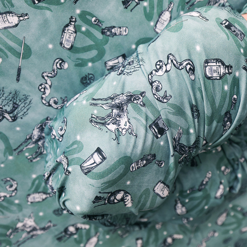 Slytherin House Swaddle Beanie Set