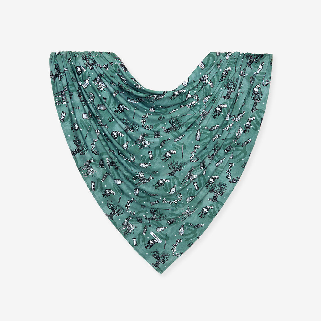 Slytherin House Swaddle Beanie Set