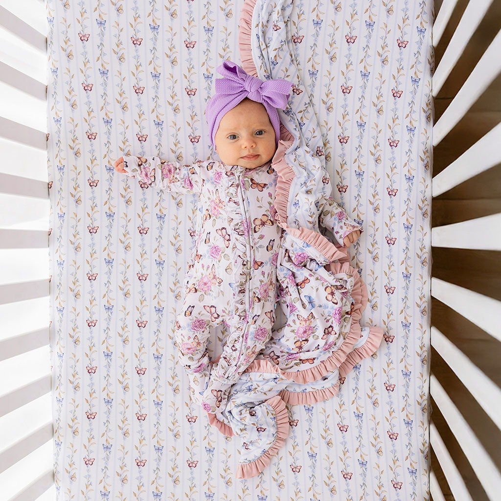 Mariselle & Elysia Ruffled Luxette Patoo® Blanket