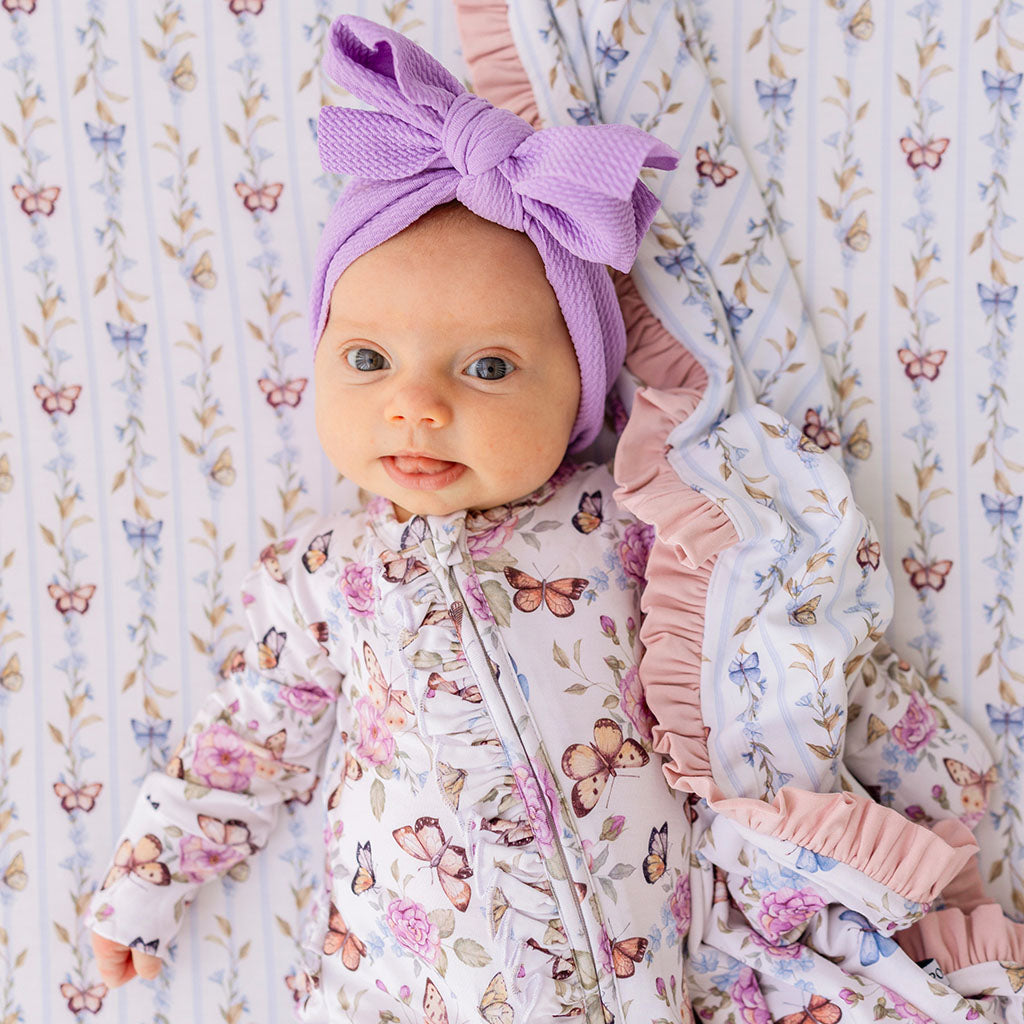 Mariselle & Elysia Ruffled Luxette Patoo® Blanket