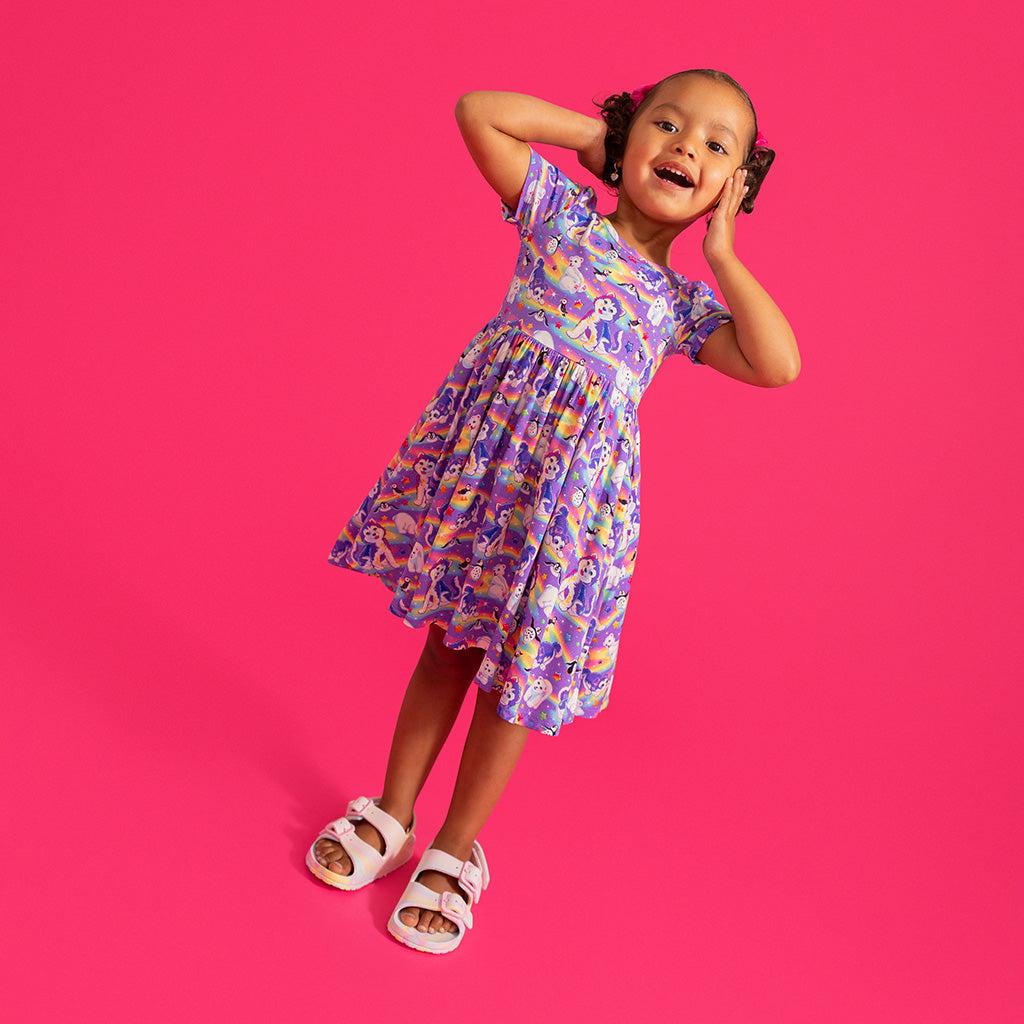 Lisa Frank® Tikanni Criss-Cross Twirl Dress