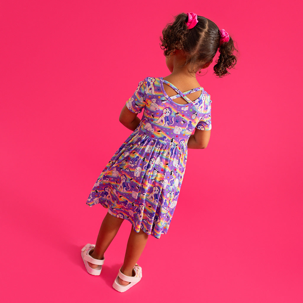 Lisa Frank® Tikanni Criss-Cross Twirl Dress