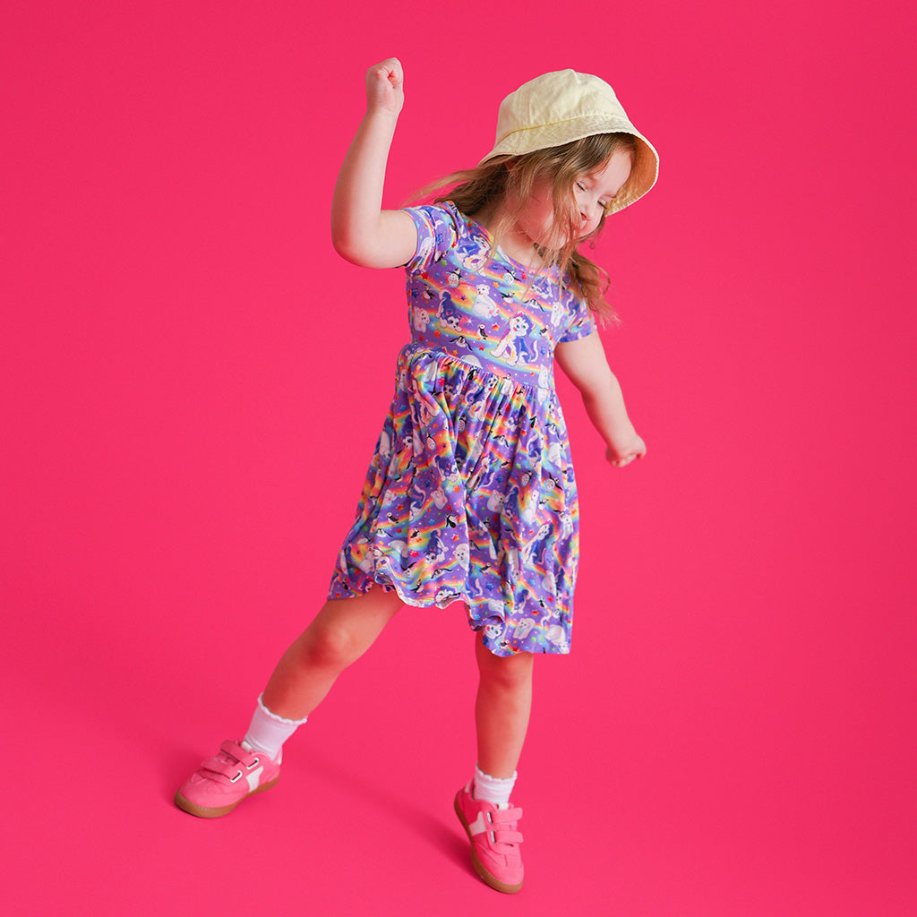 Lisa Frank® Tikanni Criss-Cross Twirl Dress