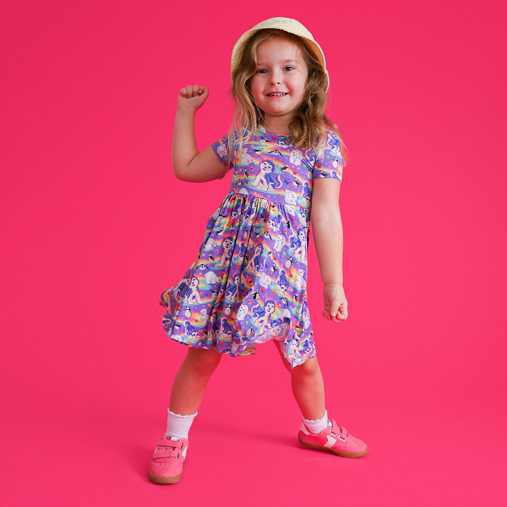 Lisa Frank® Tikanni Criss-Cross Twirl Dress