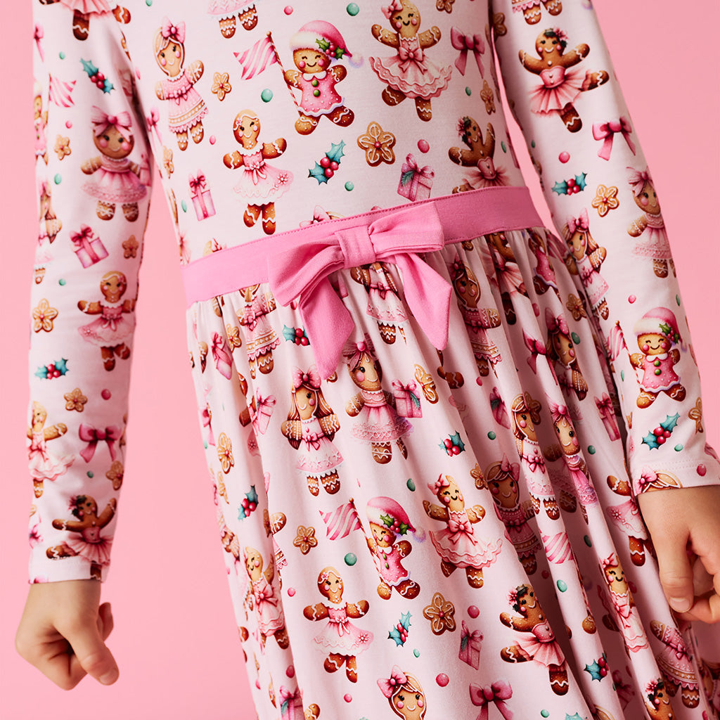 Ginger Posh Bow Twirl Dress