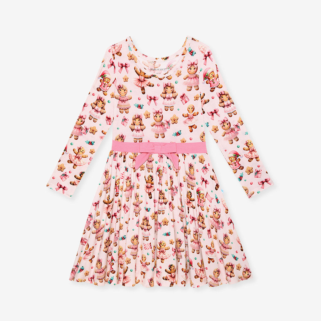 Ginger Posh Bow Twirl Dress