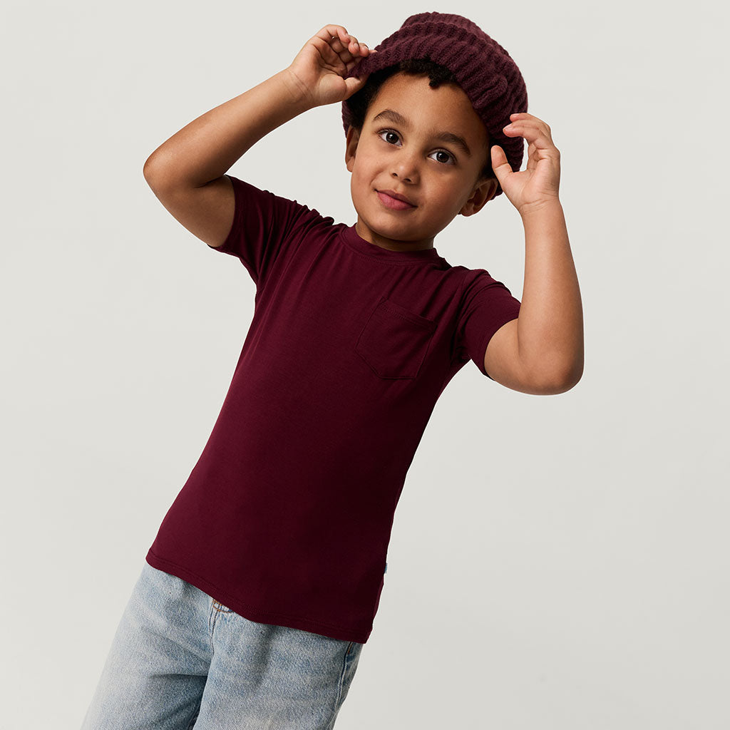 Sangria Pocket Tee